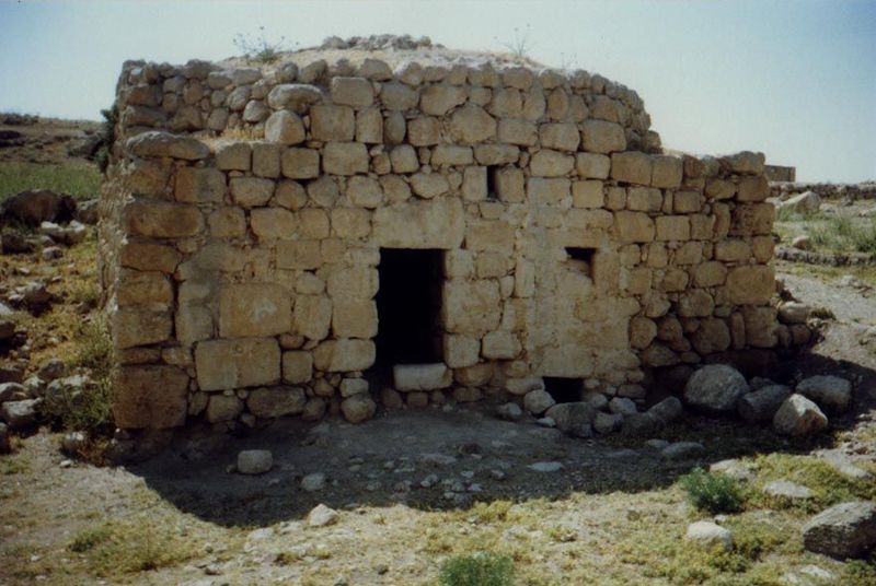 Here, near Herodion, is the kind of home traditionally occupied by families from generation to generation on the West Bank. It contains the 