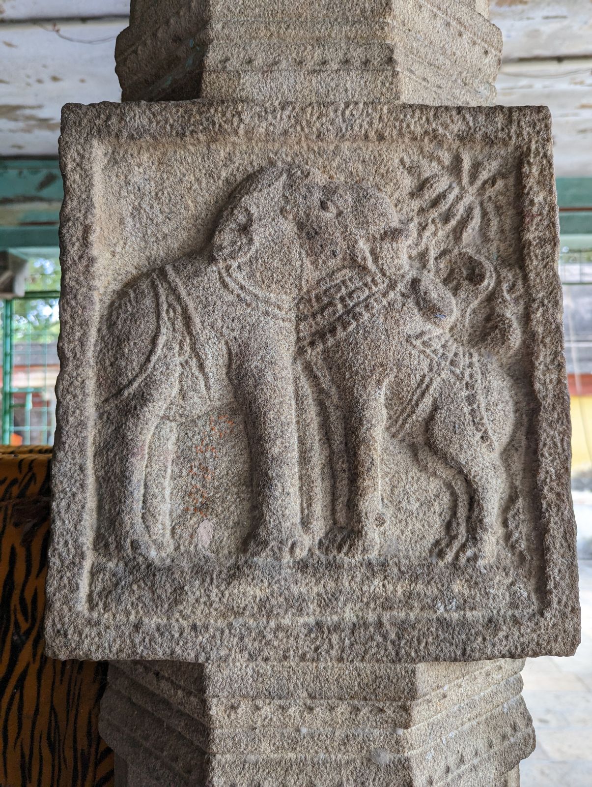 One of many details on the anteroom columns.