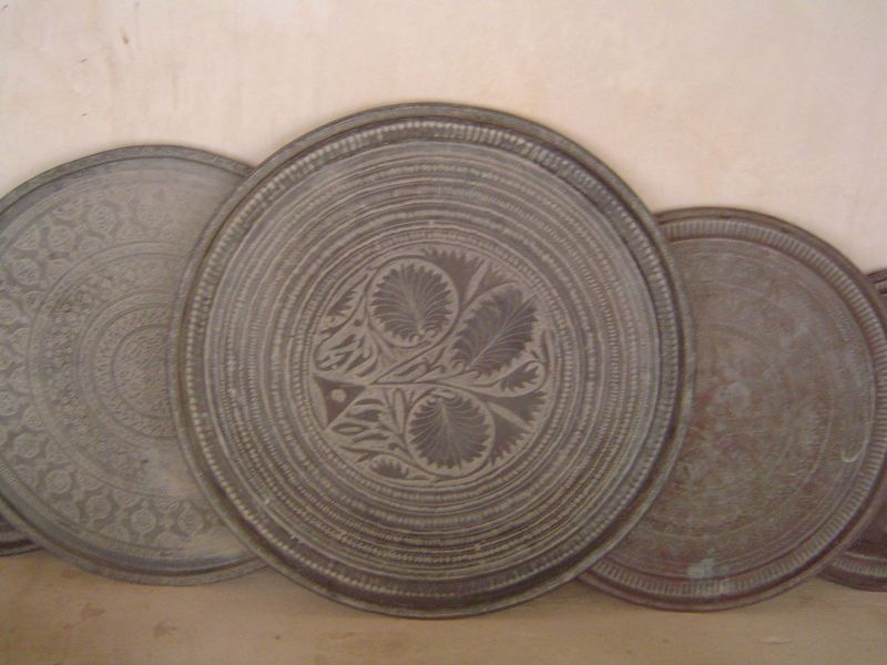 Trays.