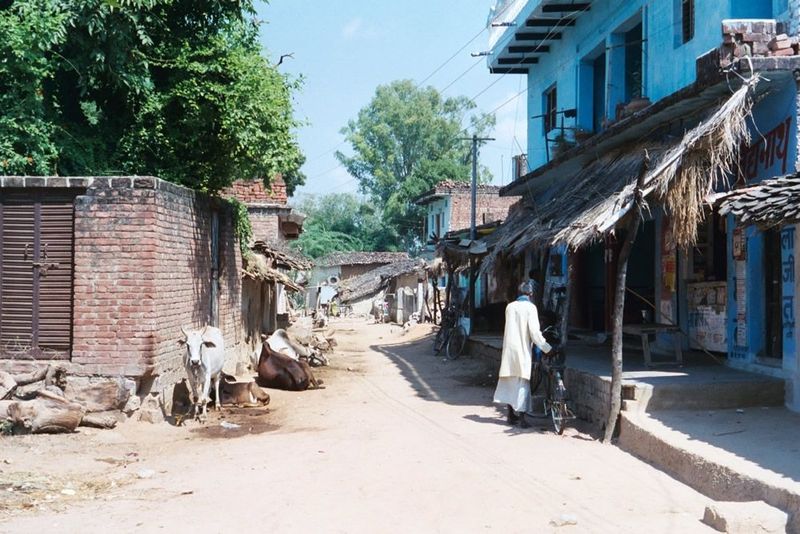 A side street.