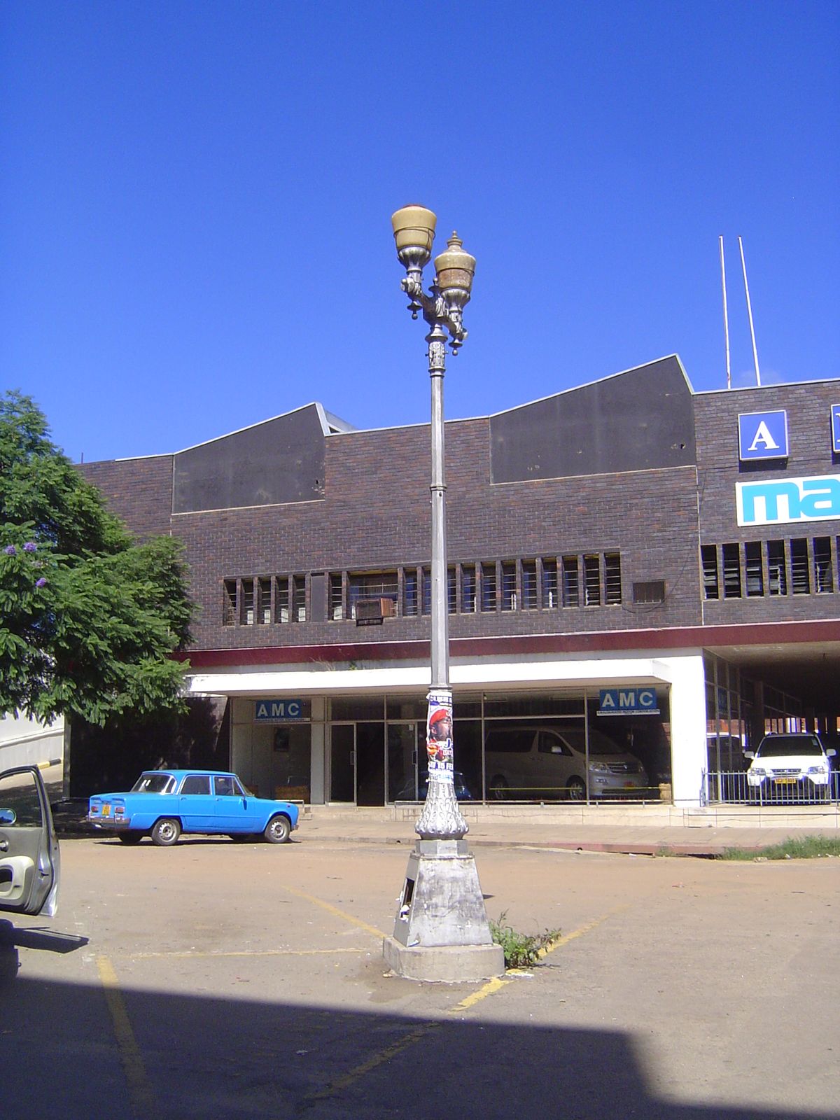 Most of Bulawayo's Victorian street lights have been replaced, but a few survive.

Is it a surprise that the streets are clean?