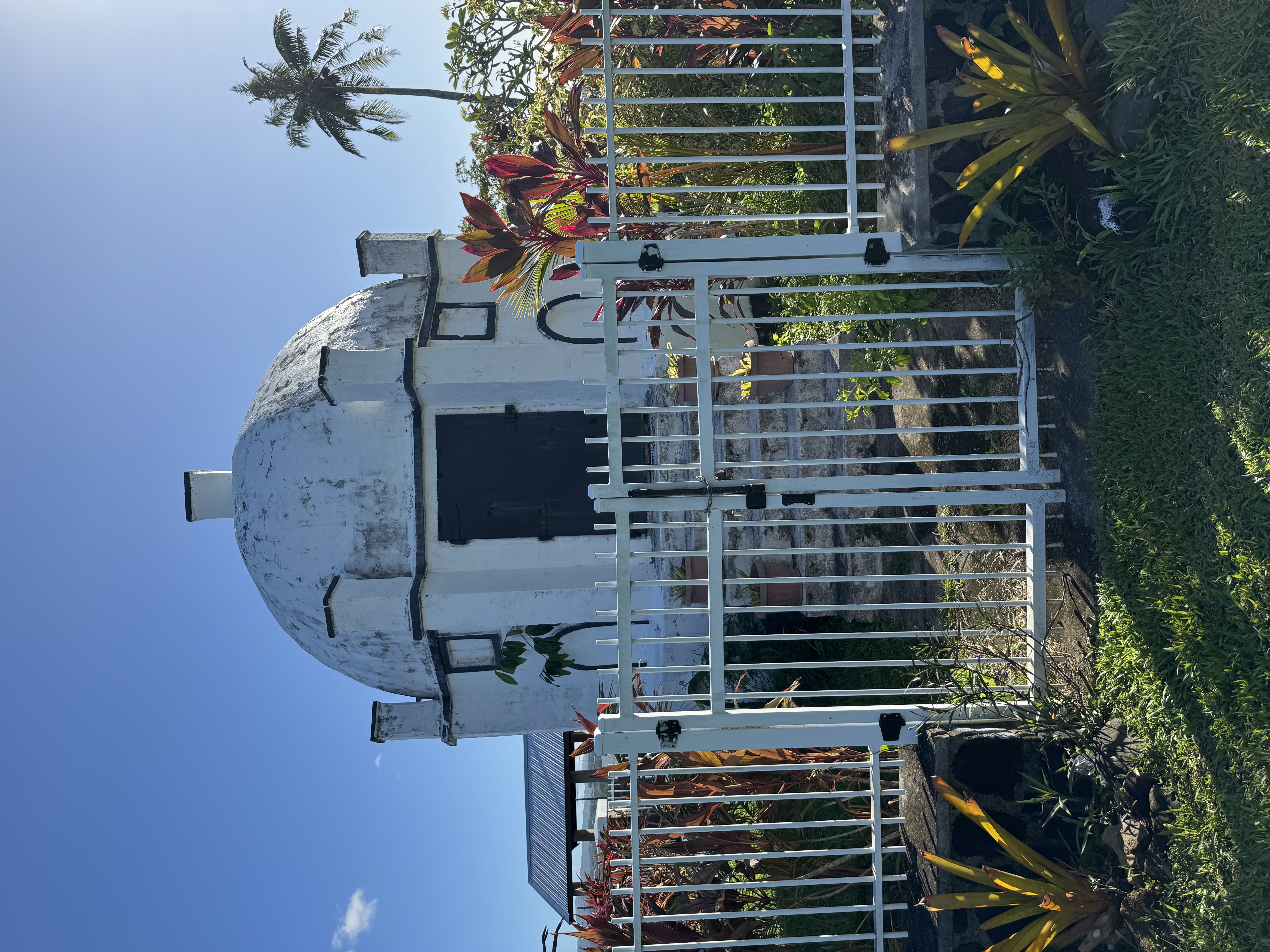 Tomb of Malietoa Laupepa.  Apparently it's a reconstruction.