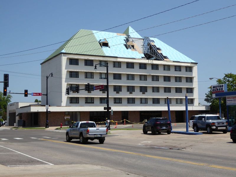 Remember the old Lockett Hotel, from 1951? It became the Coronado Hotel in 1965, but a name change wasn't enough to overcome the power of th