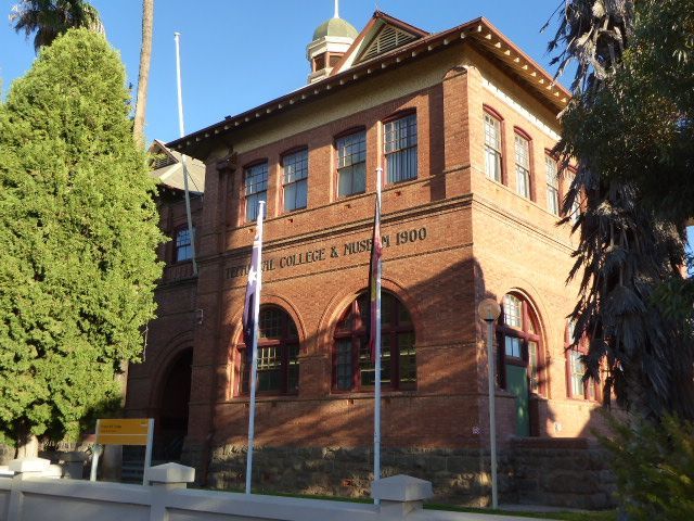 Adjoining the town hall, a technical college opened in 1901 with 374 students. It wasn't all STEM subjects: the organizer of the Syndicate o