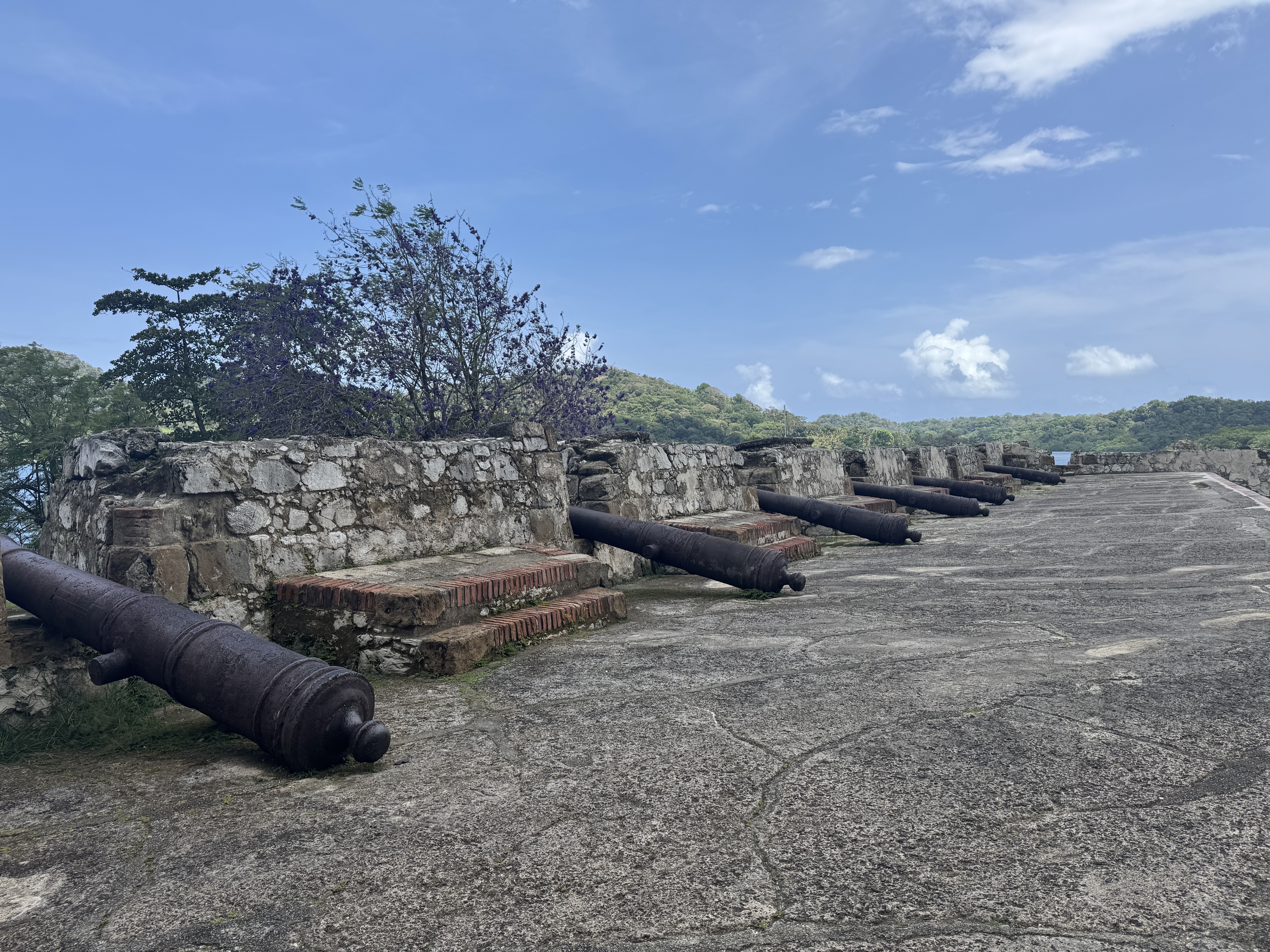 Wooden gun carriages don't last.