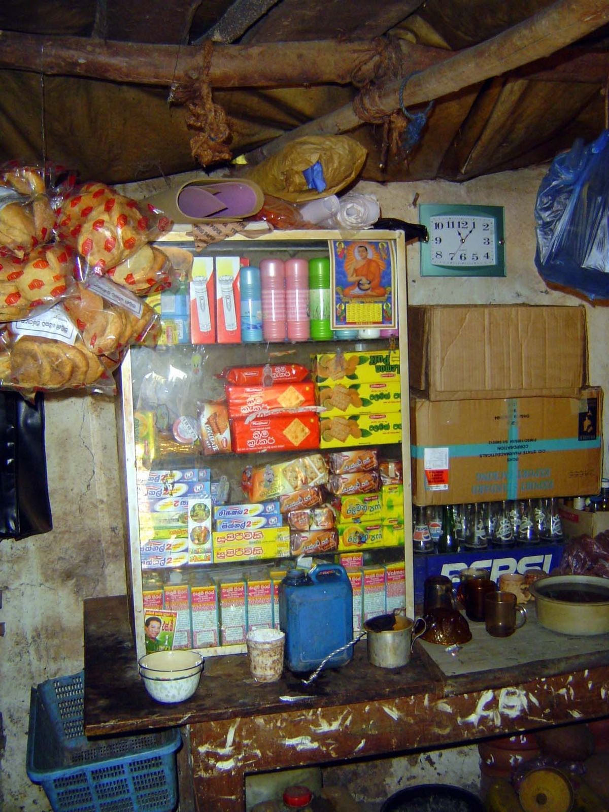 Shop contents.