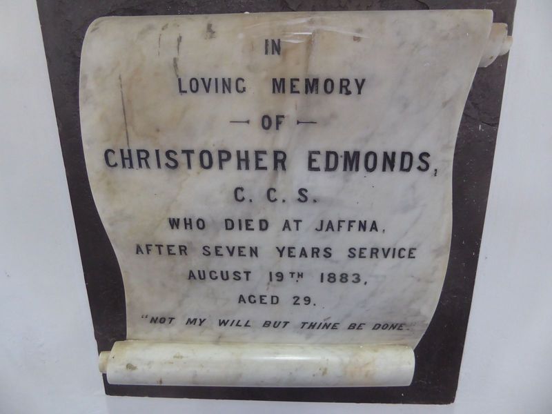 No sign of Dyke, but Christopher Edmonds, assistant collector of customs, was the only son of a family in Bishopstrow, Wiltshire.