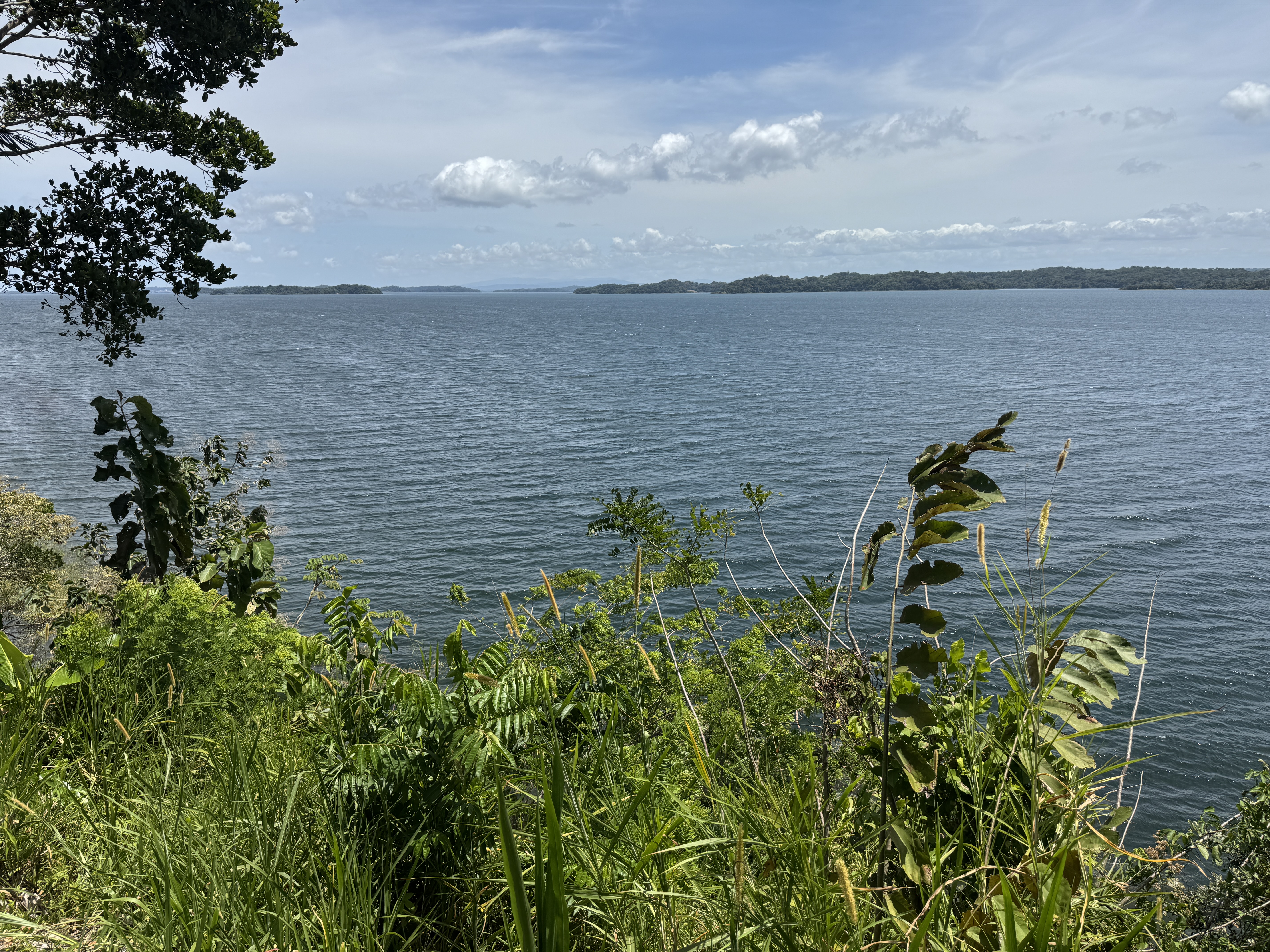 Gatun lake is formed by Gutun Dam blocking the Chagres River.  Why don't we call it Gatun Reservoir?  I don't know.  What do we call the res