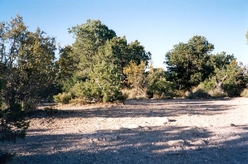 Nothing special, you say? Just gravel and scrub? But don't play frisbee here too energetically: the thing might sail over those little pines