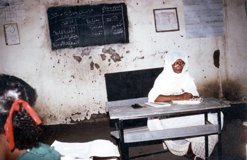 This was a no-nonsense teacher, working under conditions that teachers in richer countries might consider impossible.