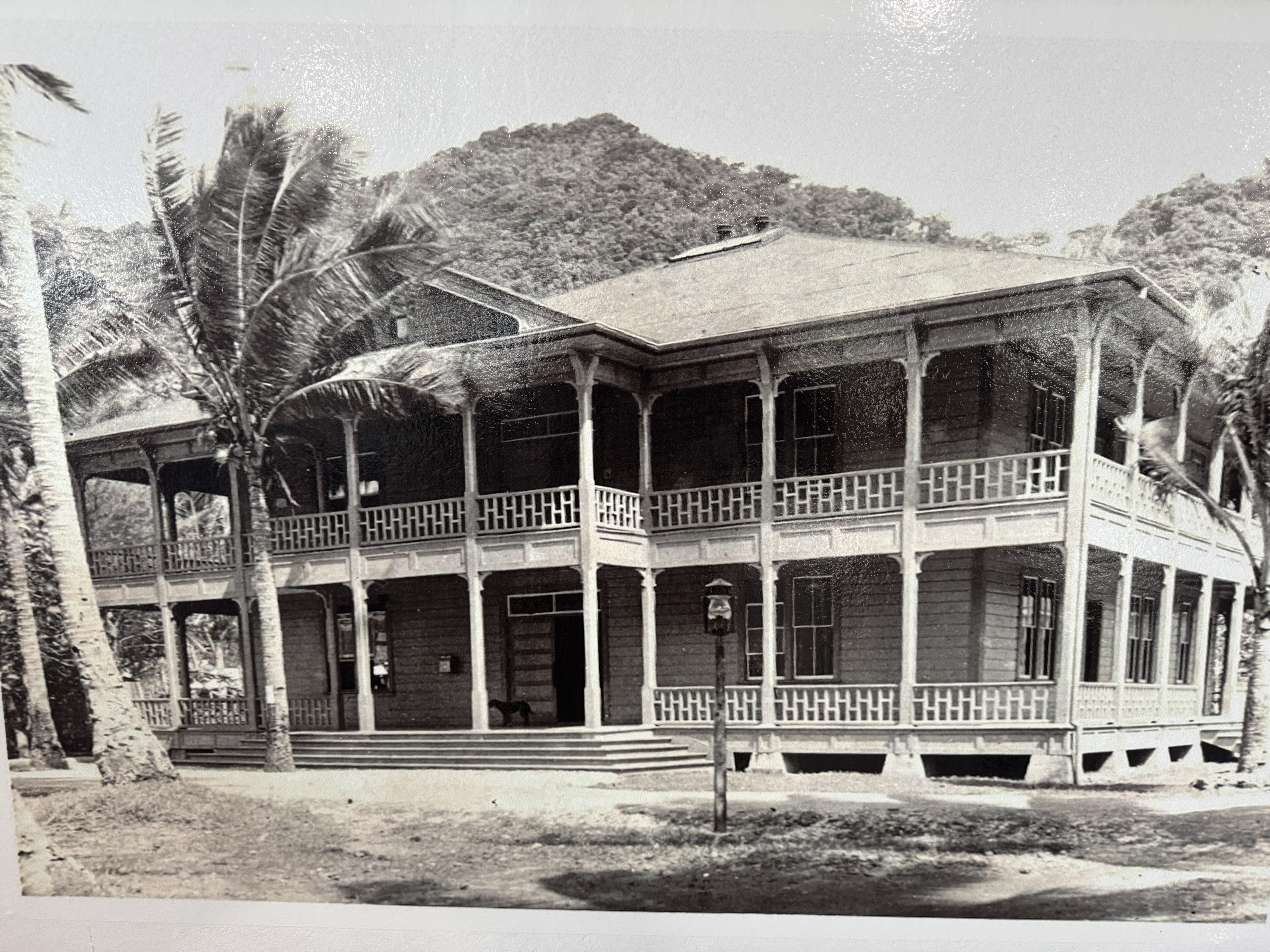 Here's the Naval Station Administration Building of 1904 John Enright, A Walking Tour of Historic Fagatogo, 2001, p. 16.

https://irma.nps.g
