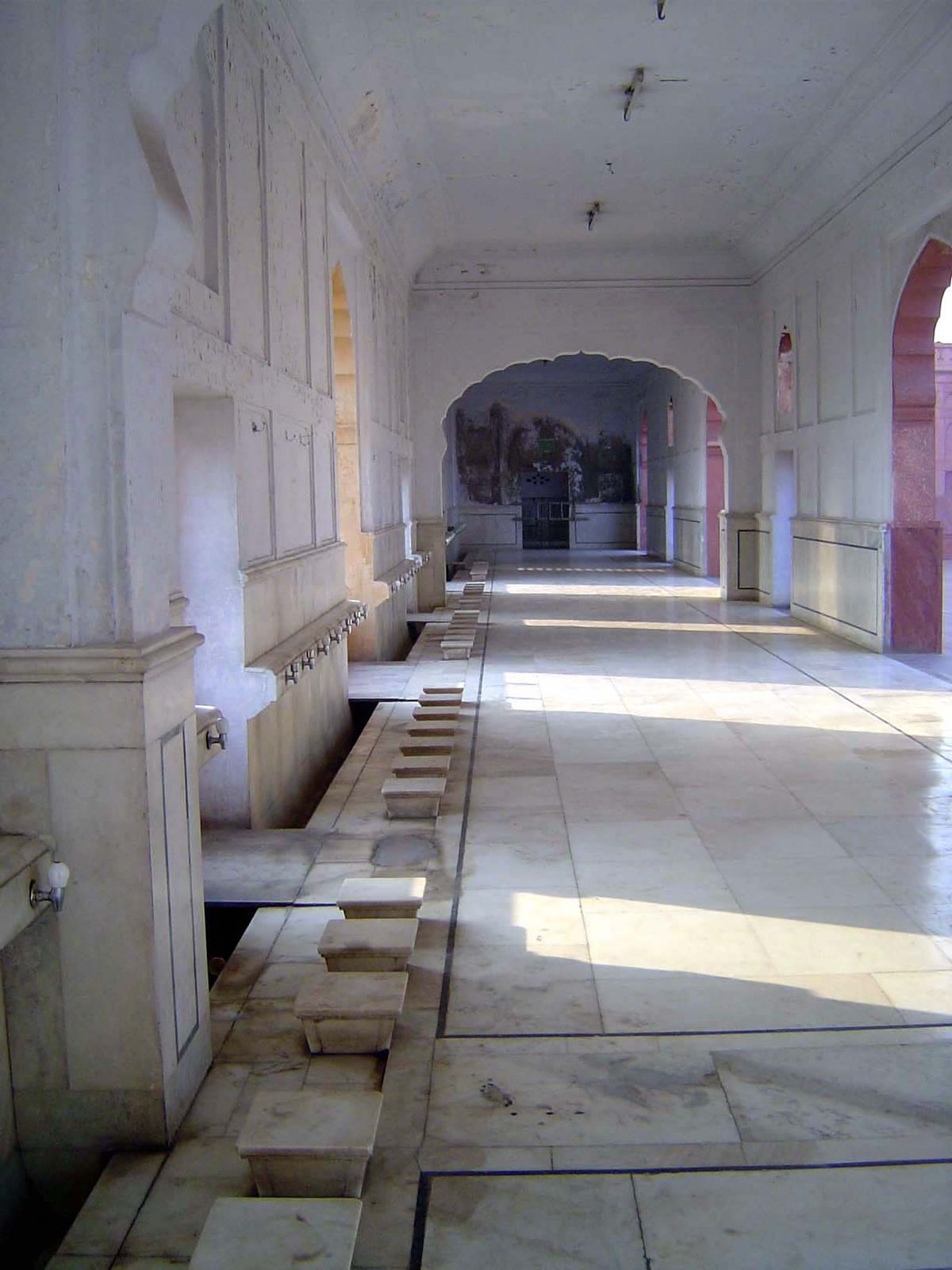 Facilities for washing.