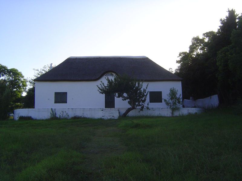 Its east facade suggests that the original occupants weren't much interested in the scenery.