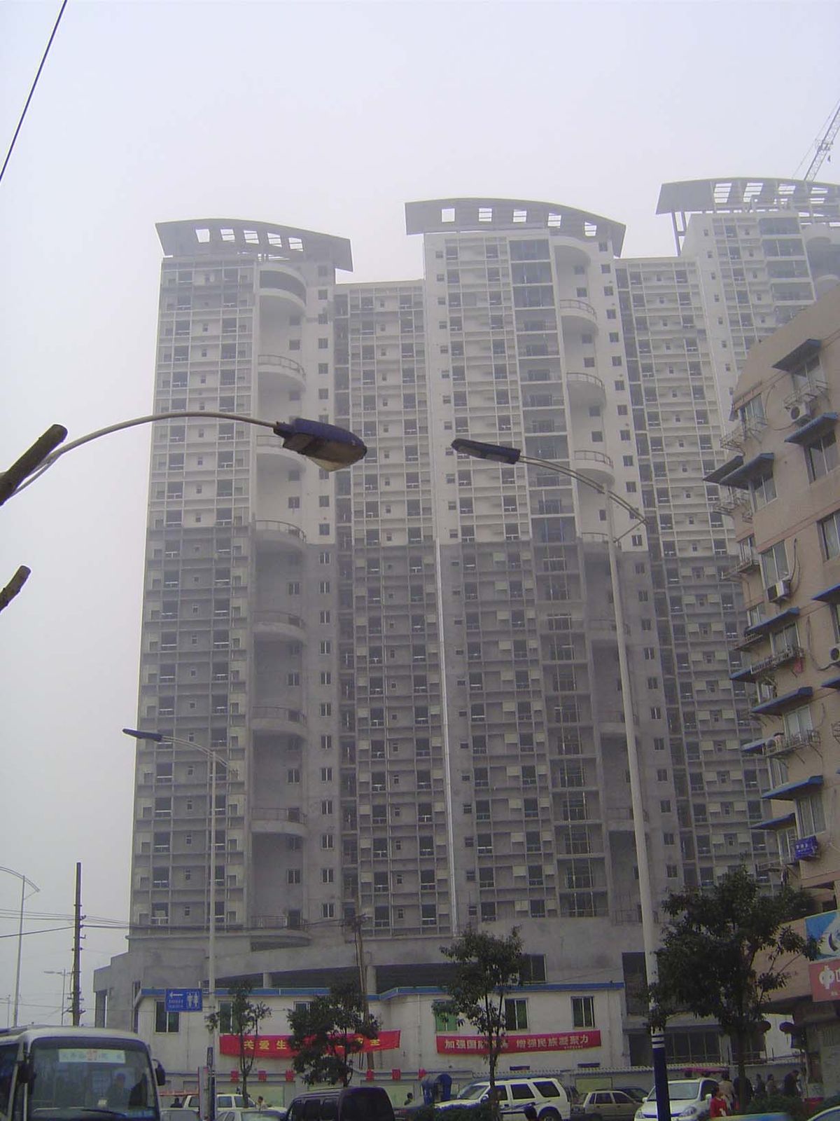 A forest of highrises.