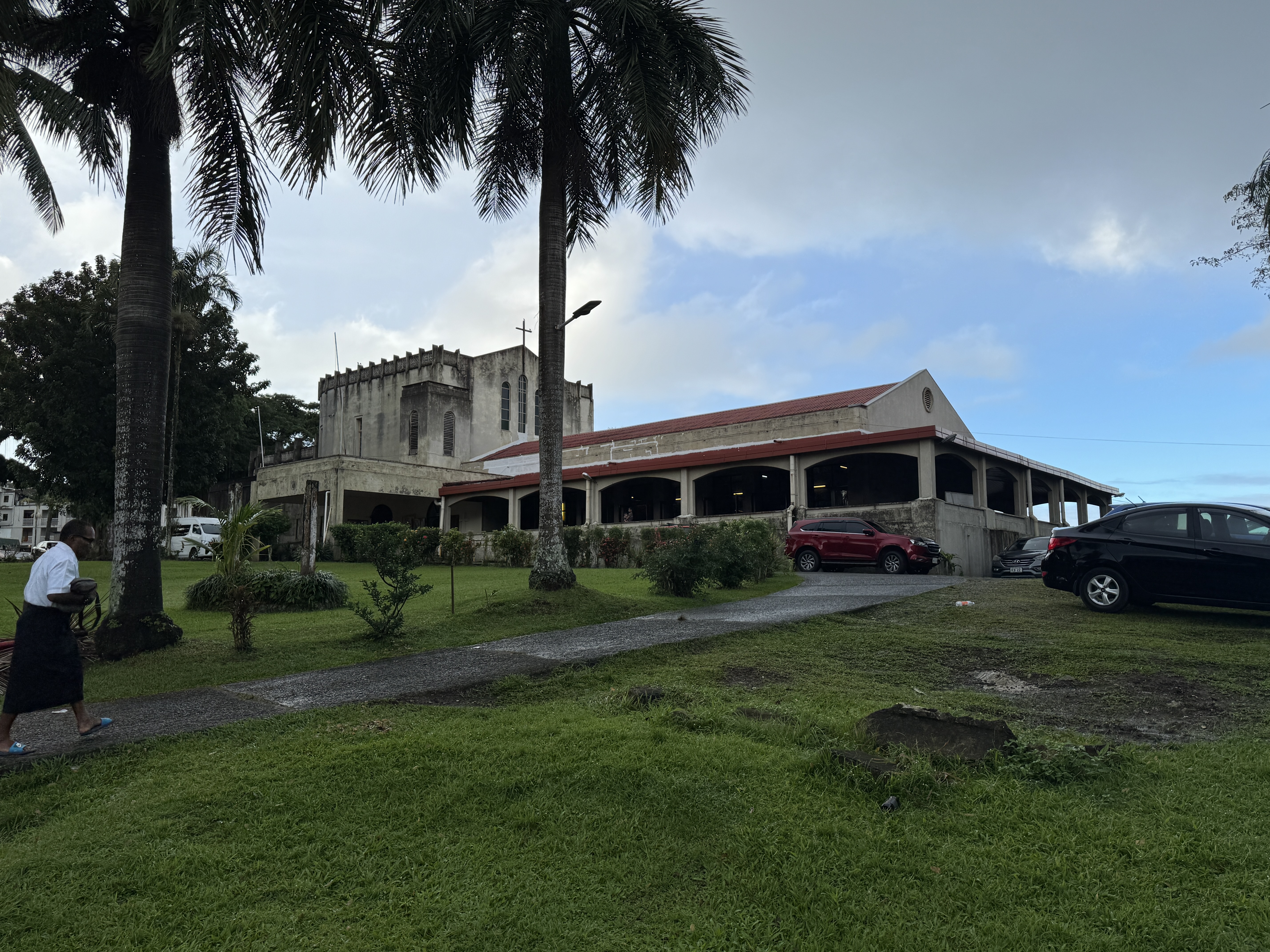 Second, the Anglican Holy Trinity Cathedral began in 1940 and consecrated in 1953.  It replaced an earlier building from 1886.