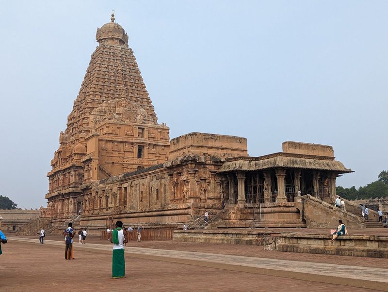 Impressive?  Most everybody says yes, but of course it was designed to be impressive.  We know this because its original name was Rajarajesv