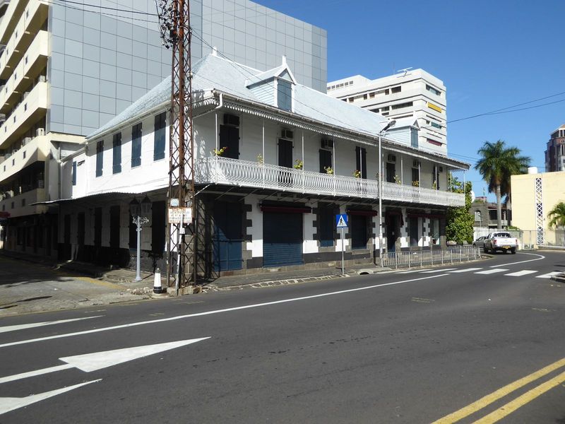 Some old commercial buildings are still in good shape.