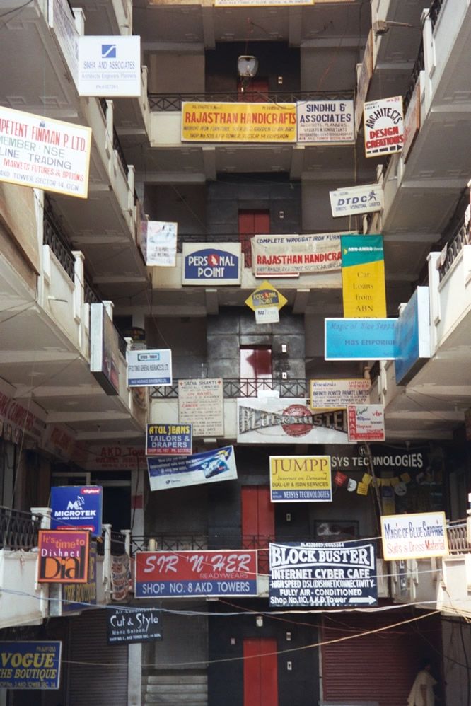 On the periphery, Gurgaon has developments with a more typically Indian—which is to say chaotic—look.