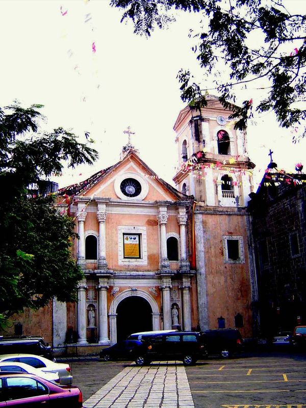 A few blocks away is this great survivor, the San Agustin Church, the oldest church in the Philippines. It's the fourth building on the site