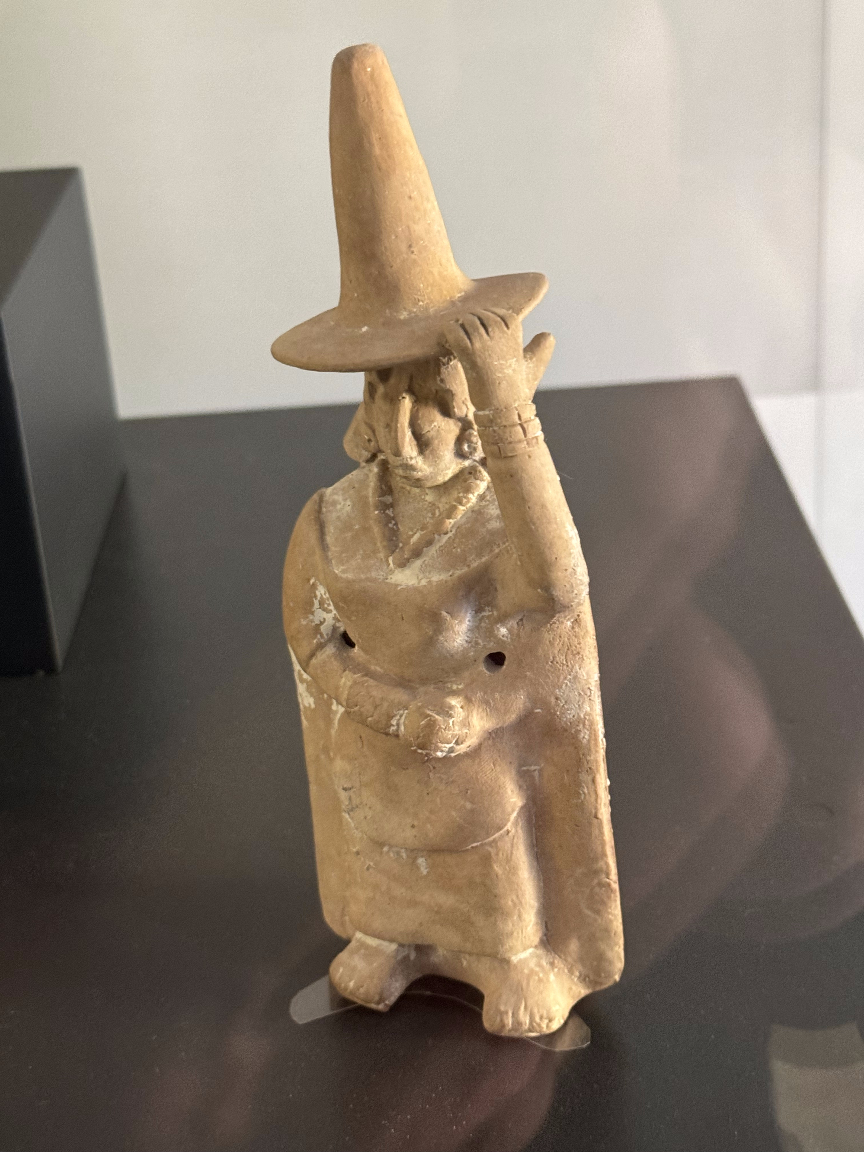 The closest I ever got to daily life at Calakmul was with items on display in the archaeological museum at Campeche's Fort San Miguel.  Is t