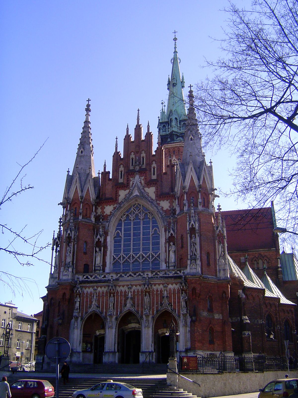 Yikes! Pulling out all the stops, this is St. Joseph's Church in nearby Podgorze. It was built while William Howard Taft was in the White Ho