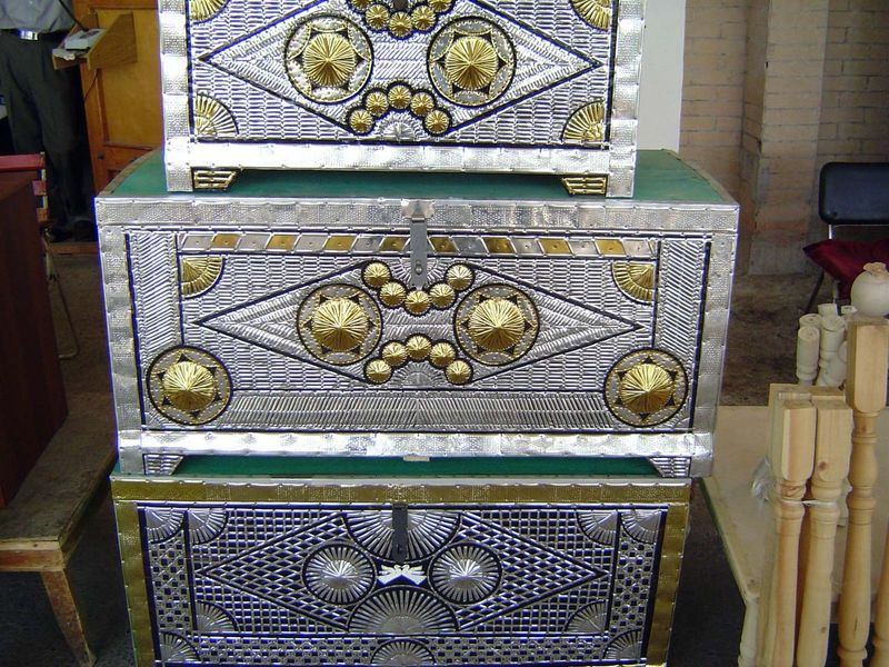 Storage chests for sale for about $10.