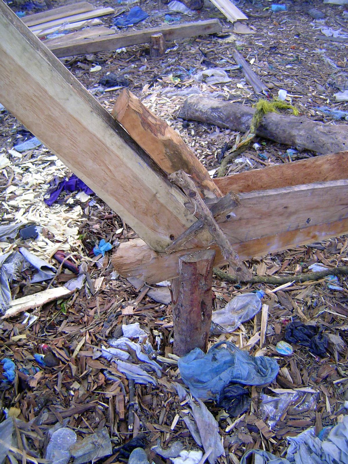 The mortised bow-keel joint.