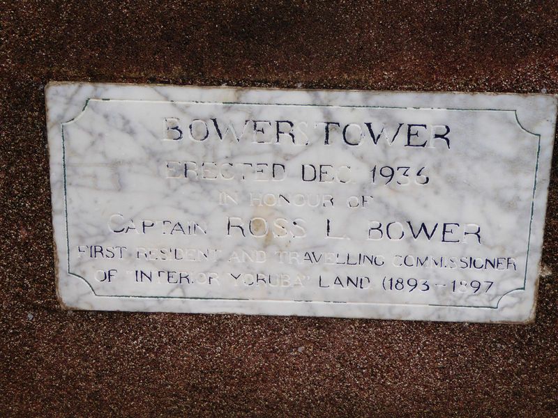 Bower was the first Resident. The tower is said to have been built by the same Taffy Jones who designed Mapo Hall.