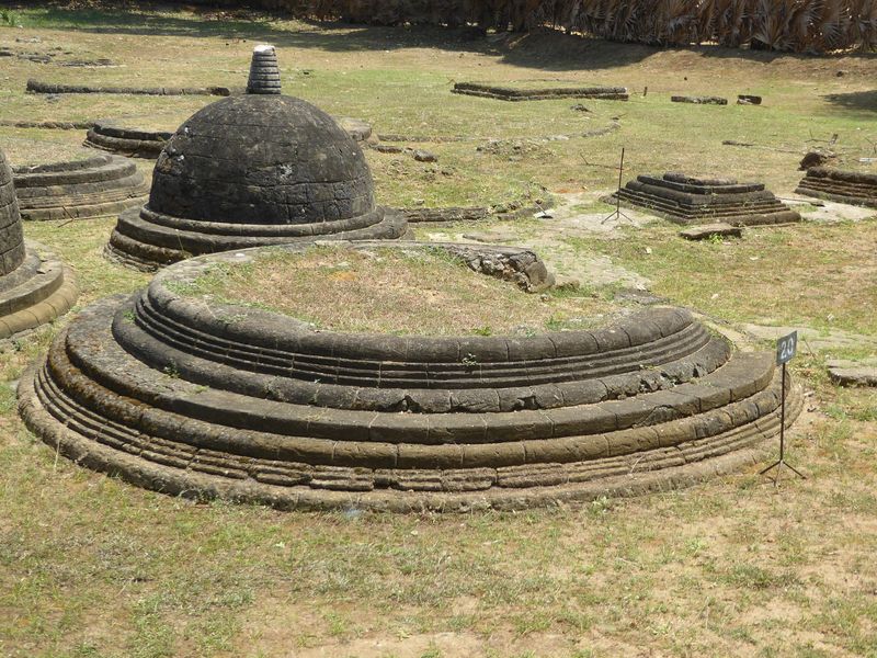 The best parts are the original parts, with rings reminiscent of the moonstones of Anuradhapura, a hundred miles to the south.