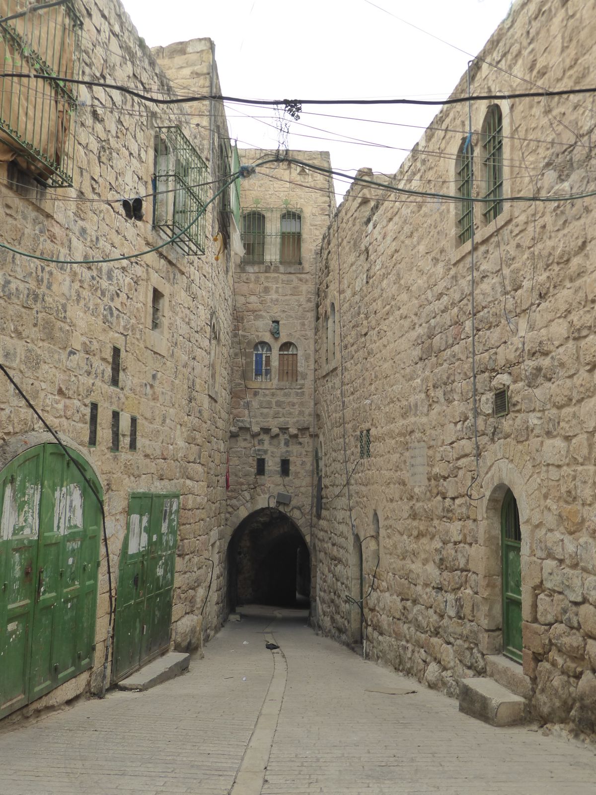 You can see where the place gets its name, "the arches."