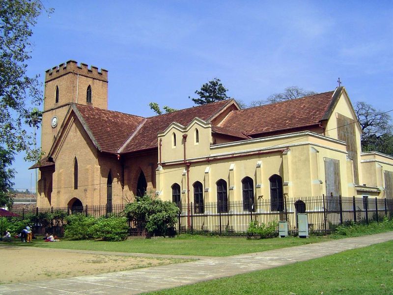 The local branch of the Church of England. It sits on land taken from the Temple of the Tooth—an action not yet forgiven, let alone forgotte