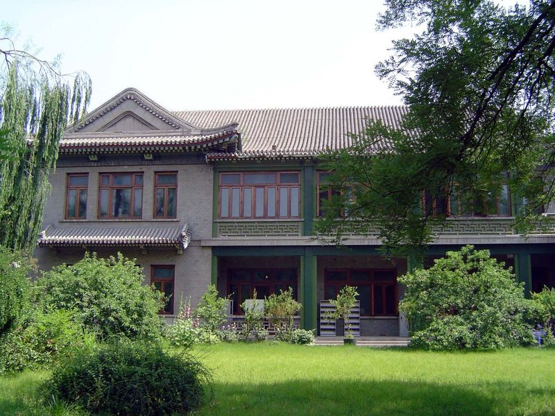Can East and West blend architecturally? Perhaps this home comes as close as any: it's a museum now, in honor of its last resident, Soong Ch