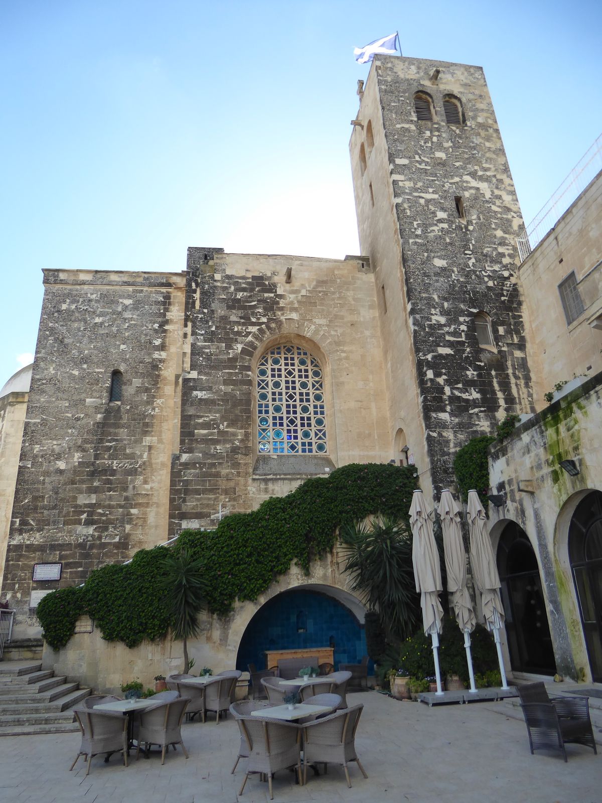 Just outside the Old City, there's a large cemetery full of the graves of British policeman. The city also has a couple of British churches,