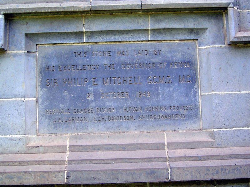 Churches take time, so there's room for yet another cornerstone. A failure at Oxford, Mitchell was hired by the colonial office and sent to 