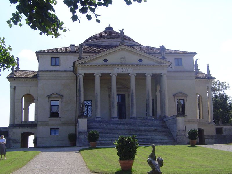 Palladio's client was Monsignor Paolo Almerico, a prelate and Refendario apostolico for Pius IV. He was the man, that is, who sorted through
