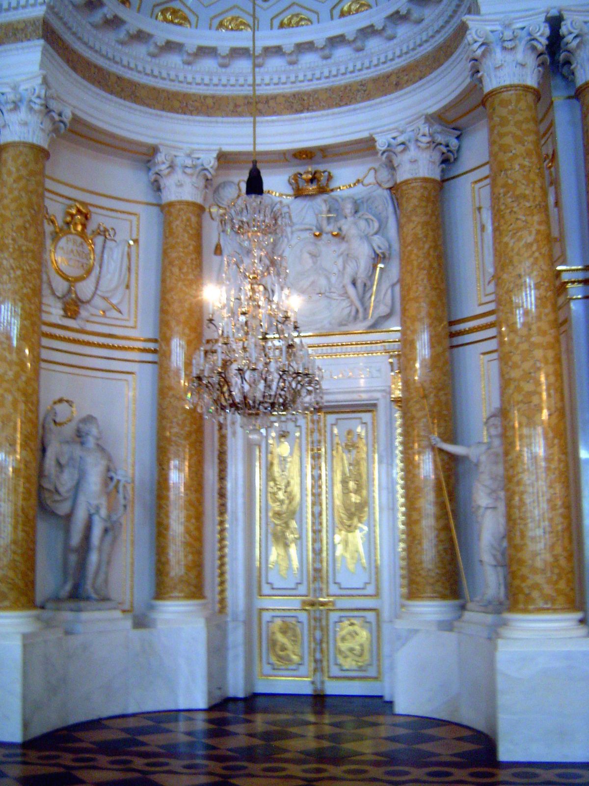 Entrance to the more opulent Great Assembly Hall or Ballroom.