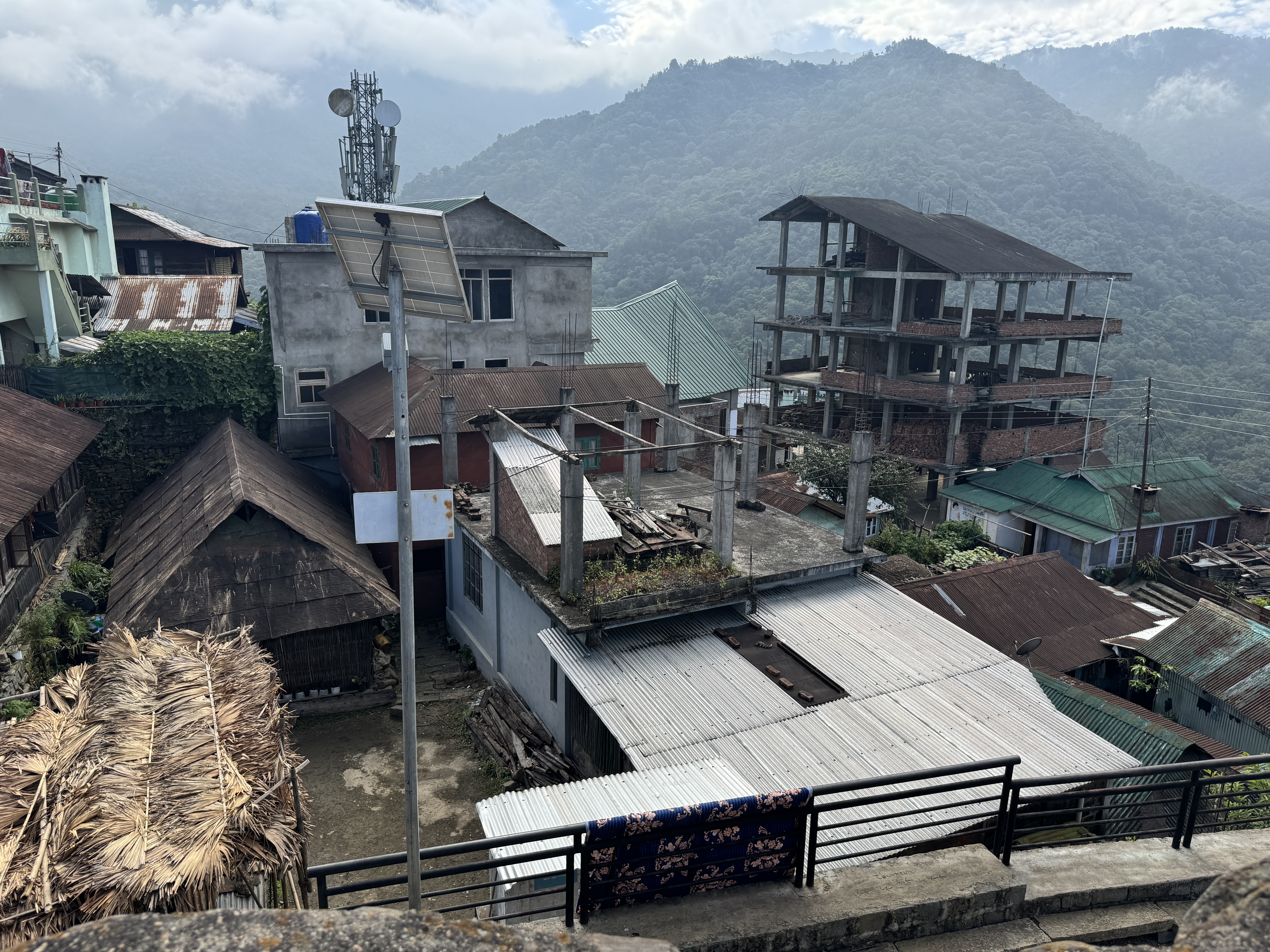 One landowner is doing everything in his power to destroy the village's traditional appearance.