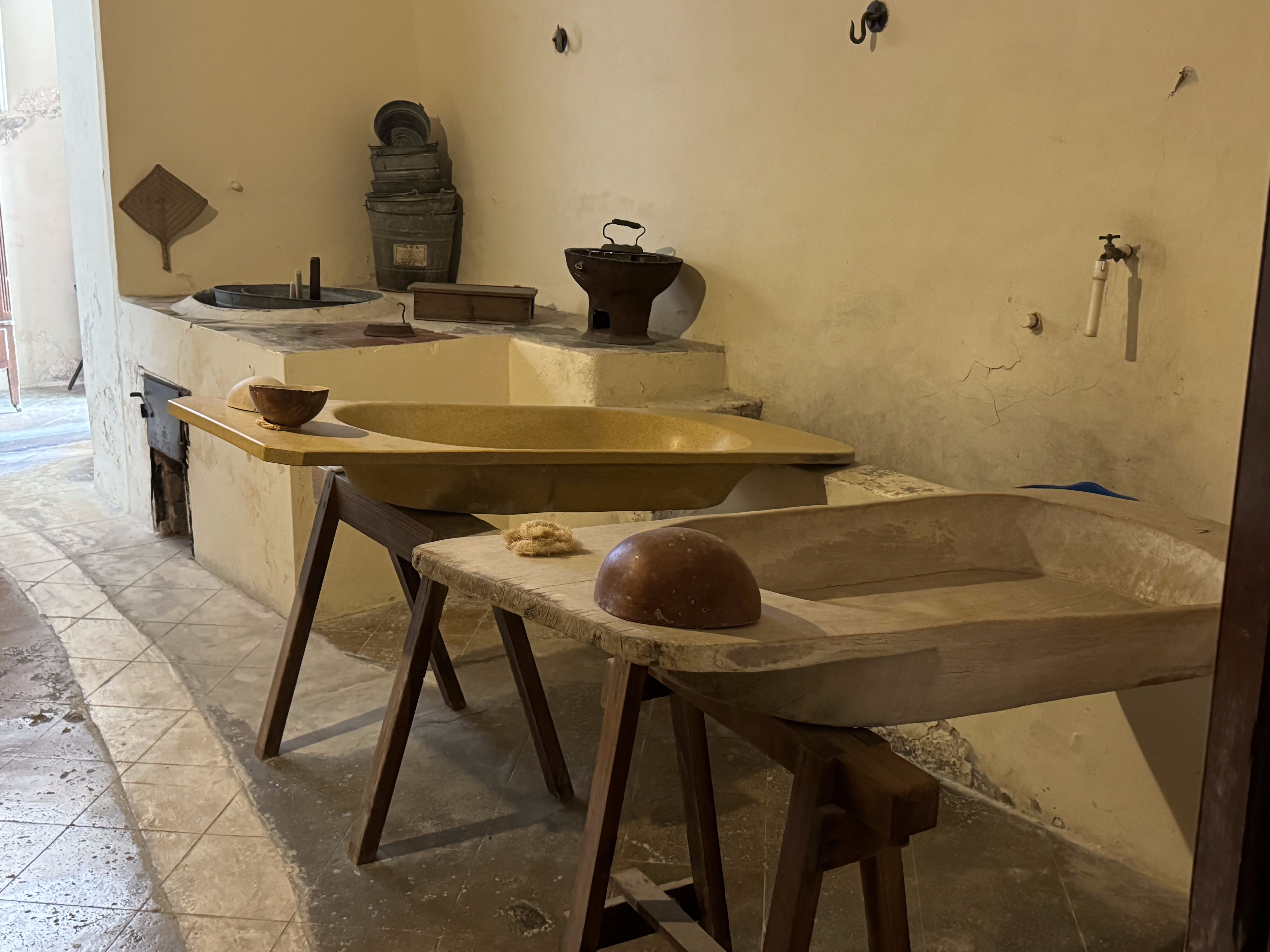The laundry room, pre-Maytag.