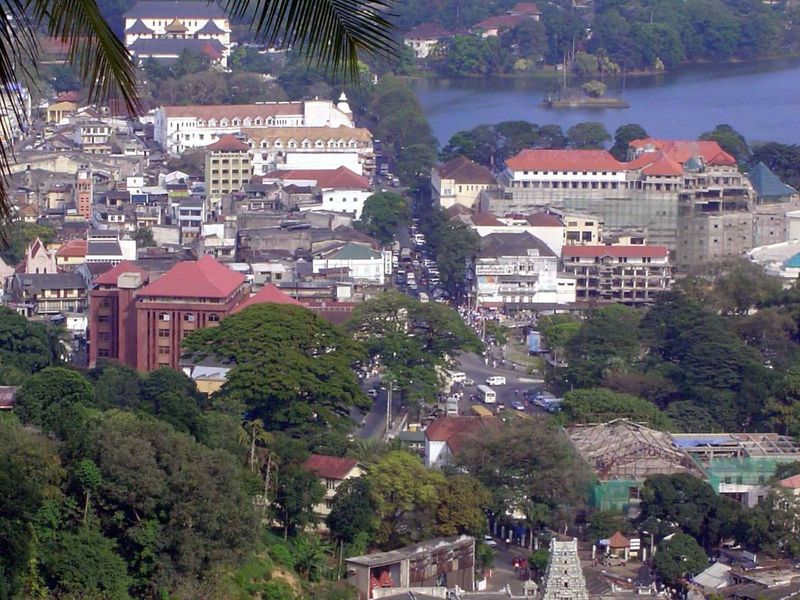 Because Kandy was the commercial center for a very substantial plantation economy, its downtown was highly developed in the colonial period.