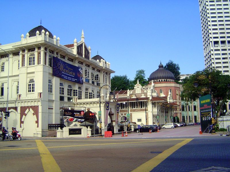 Still on the same corner, here's the former Chartered Bank, formally the Chartered Bank of India, Australia, and China. This branch opened i