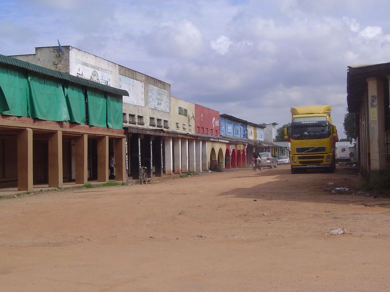 This is the Second Class Shopping Center: yes, that's the formal as well as the colloquial name. The streets here were named Rhodes, Jameson