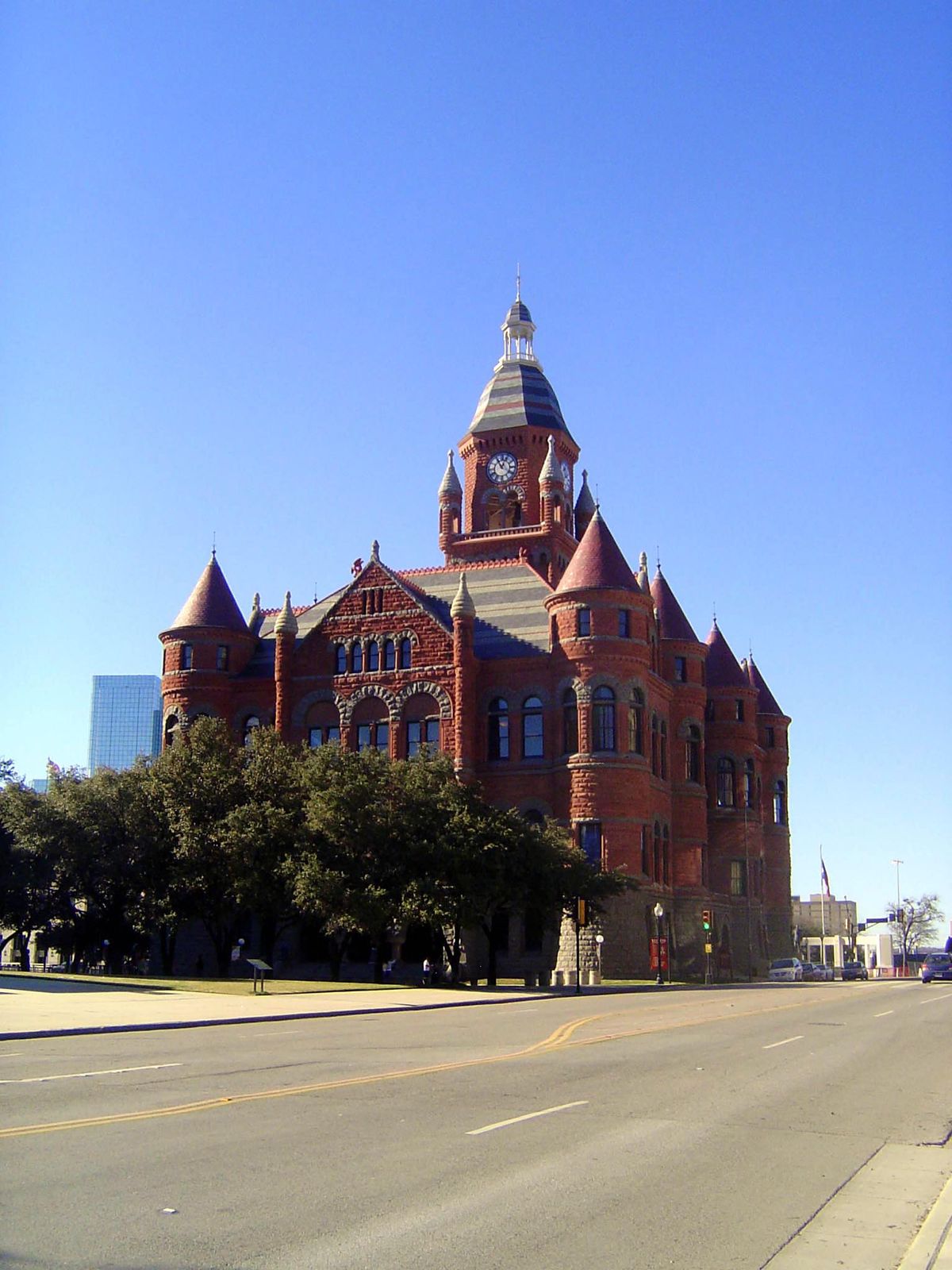 A set of museums has been created, most in new buildings but here in Old Red, the courthouse of 1893.