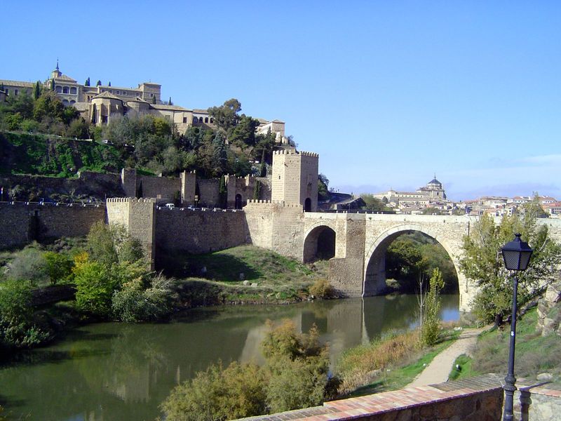 Here's that bridge as of 2012. Richard Ford, author of A Hand-book for Travellers in Spain, and Readers at Home 1845, mocks the name of the 