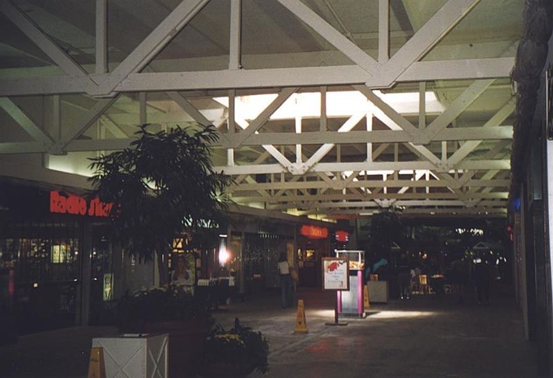 The mall sagged badly in the late '90s, when its shed-style trusses began to look cheap. Worse, big-box category-killers were hatching just 