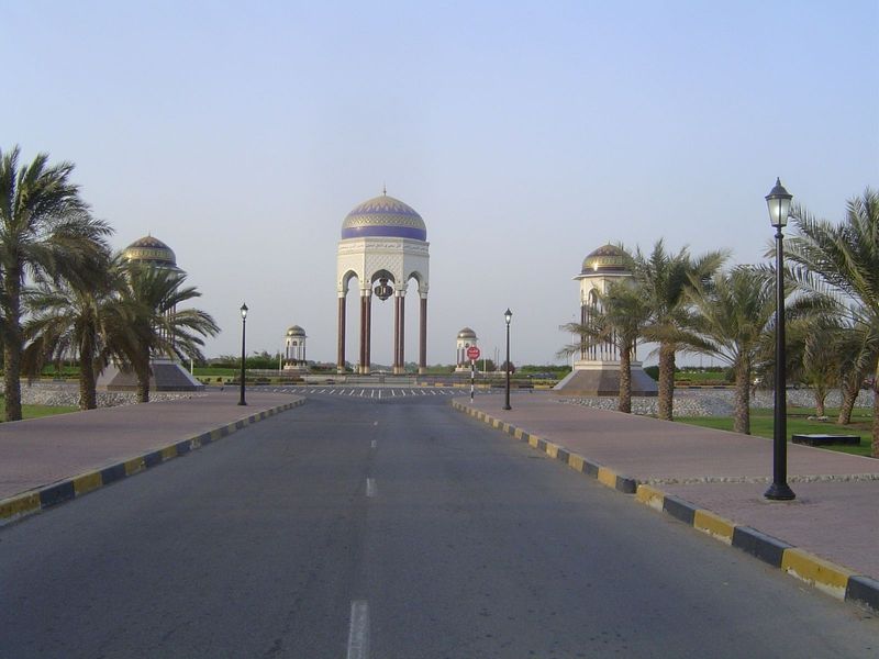 The only things to spoil cruise-control are the traffic circles every couple of miles. Each is distinctively decorated.