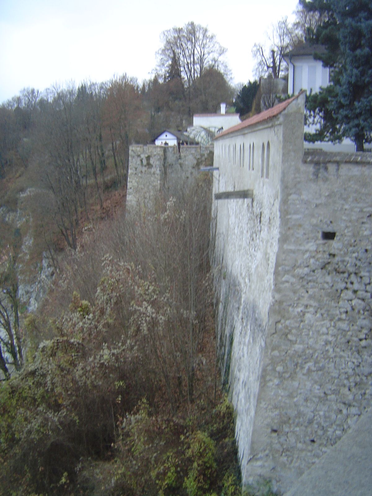 A bit of the upper castle wall.