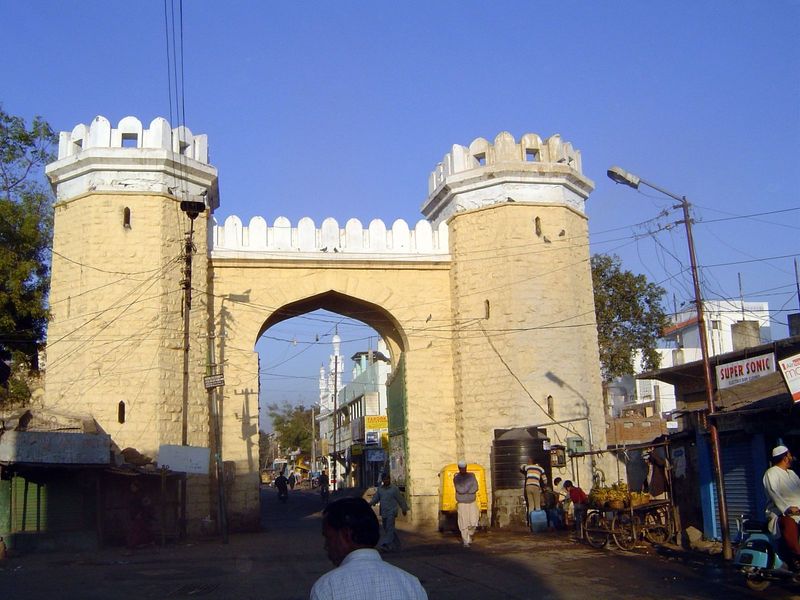 The old city was once walled. Some of the gates remain.