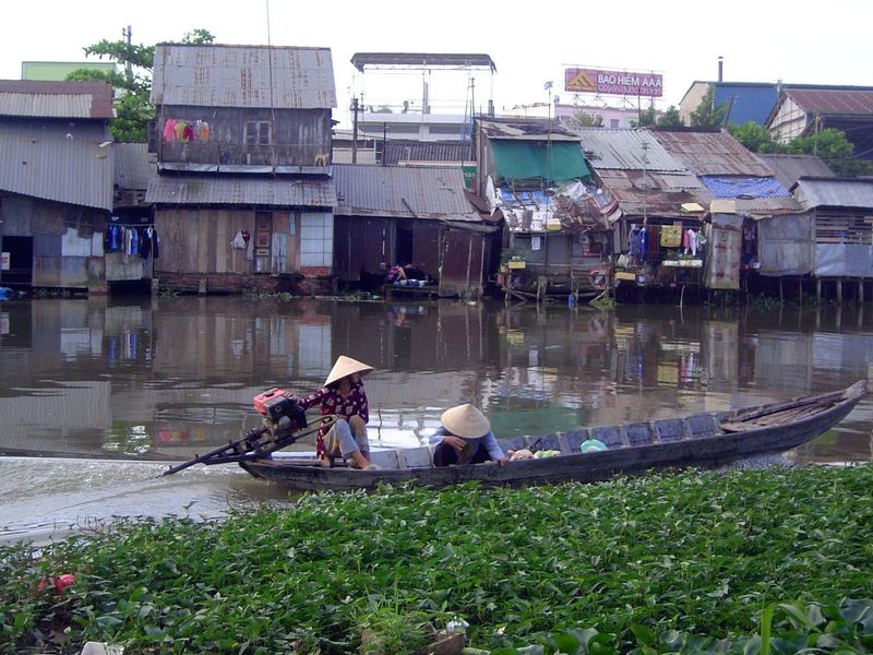 We've headed to the edge of town, where the land meets the water and where people live in between.