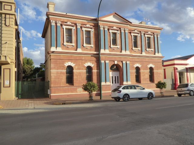 Here's a building with several lives. It began in 1884 as an Institute, which is to say public library and lecture hall. In 1884 it became a