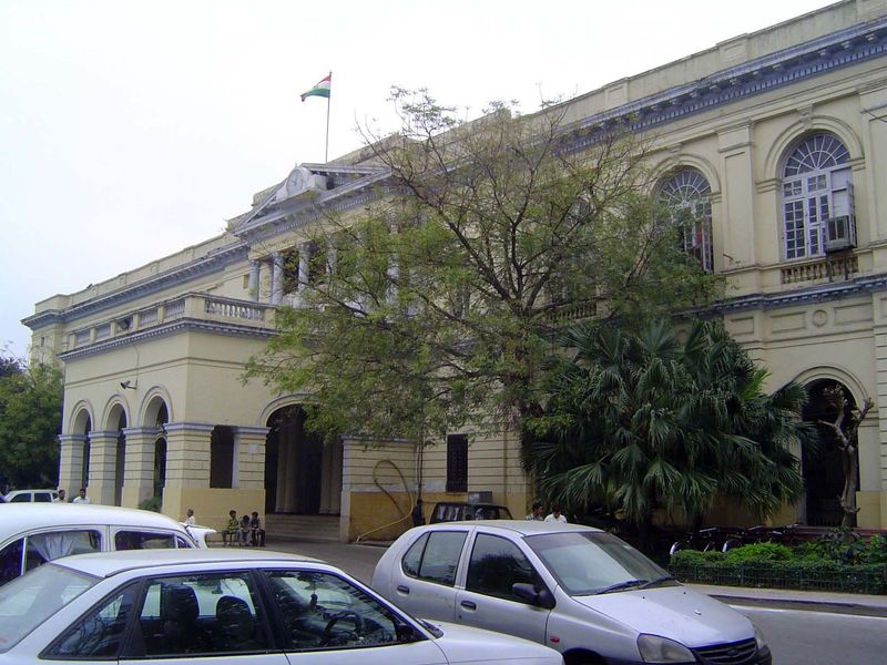 The chief example of an architect's hand: the municipal hall.